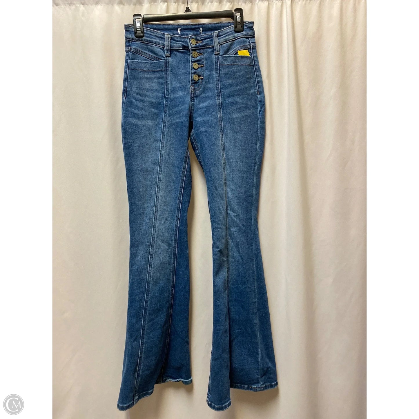 Jeans Flared By Flying Monkey In Blue Denim, Size: 2