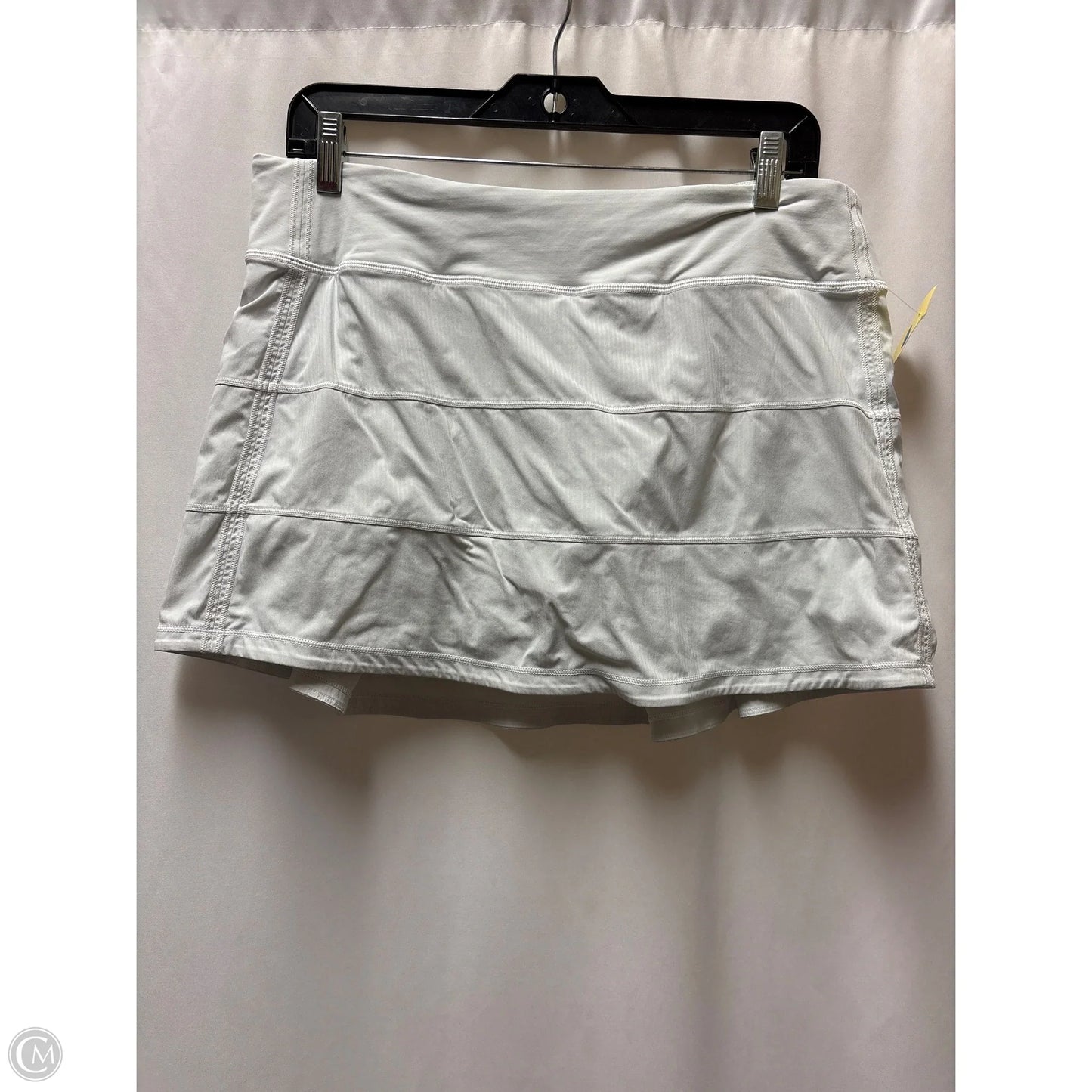 Athletic Skort By Lululemon In White, Size: 10