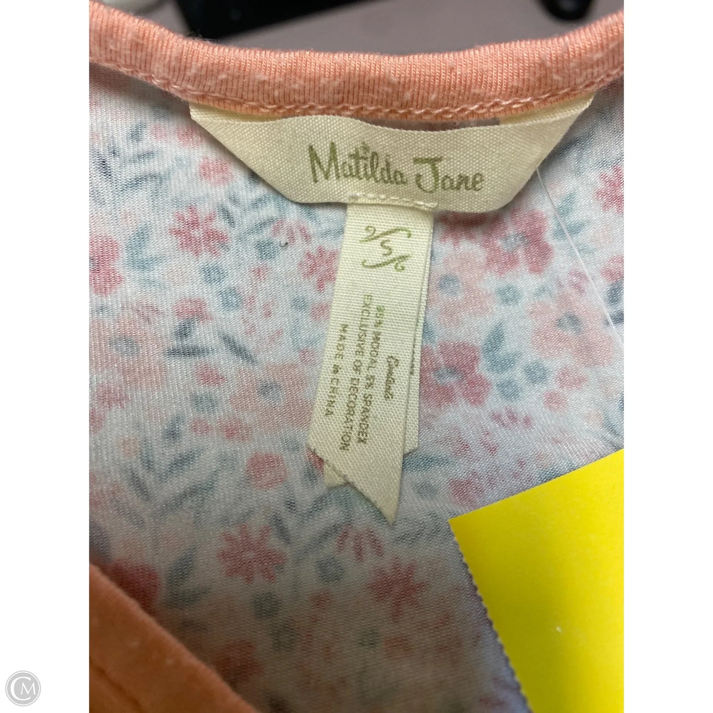 Top Long Sleeve By Matilda Jane In Pink, Size: S