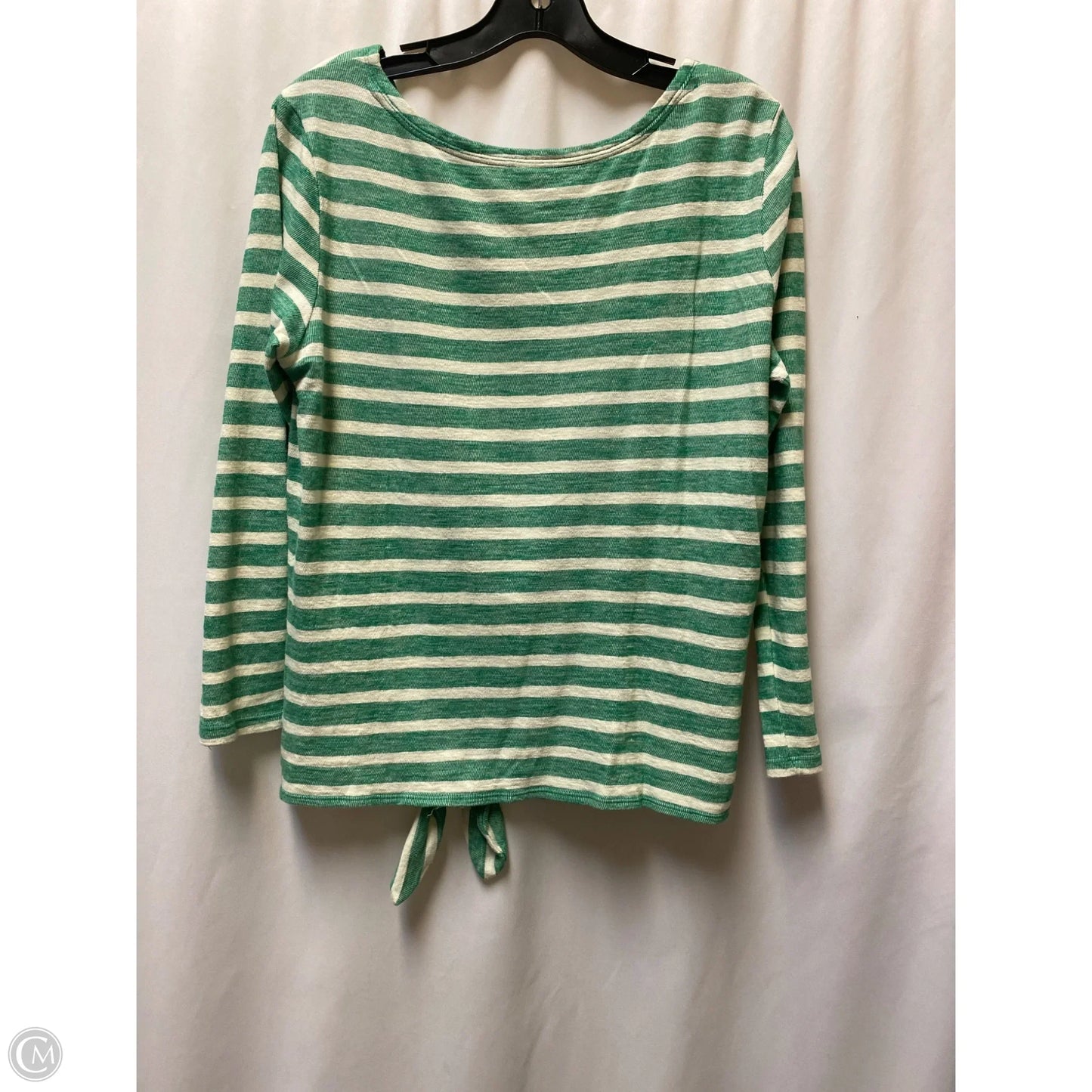 Top Long Sleeve By Old Navy In Green, Size: M