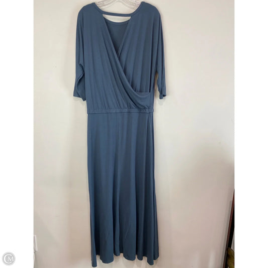 Dress Casual Maxi By Soft Surroundings In Blue, Size: M