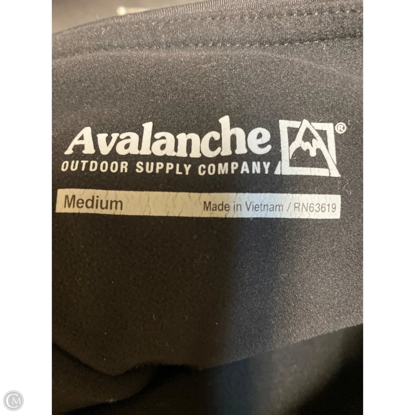 Athletic Leggings By Avalanche In Black, Size: M