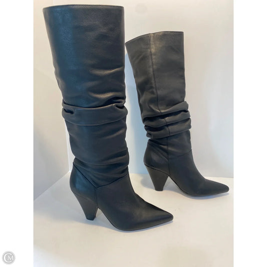 Boots Knee Heels By Saks Fifth Avenue In Black, Size: 8.5