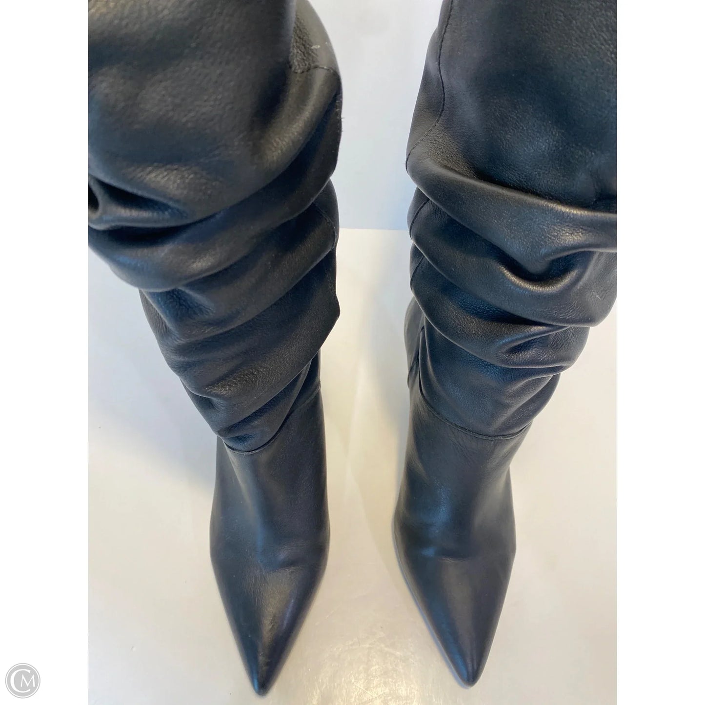 Boots Knee Heels By Saks Fifth Avenue In Black, Size: 8.5