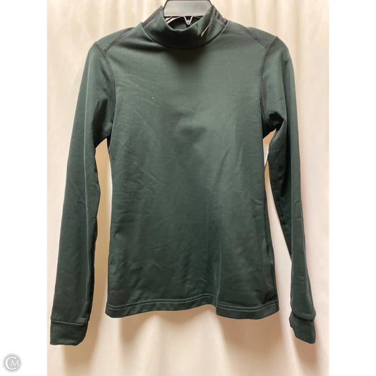 Athletic Top Long Sleeve Crewneck By Nike In Black, Size: M