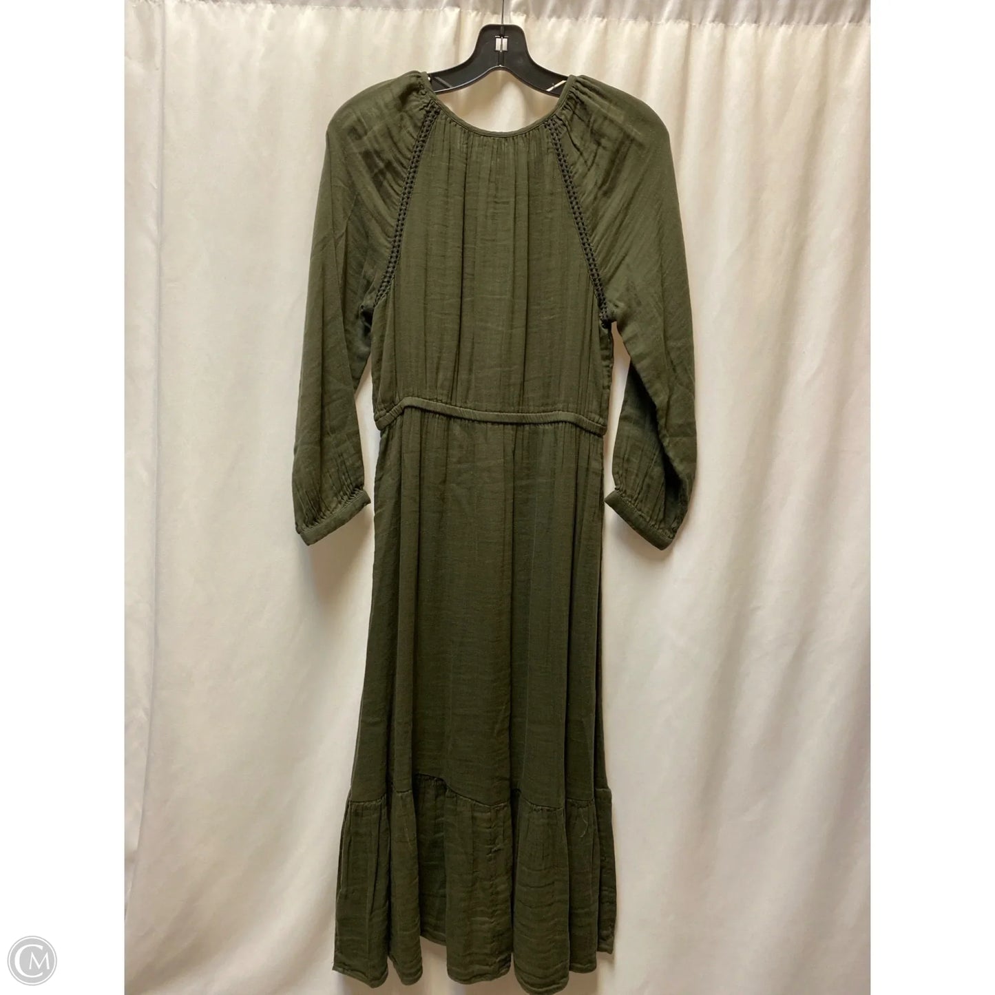 Dress Casual Maxi By Old Navy In Green, Size: S
