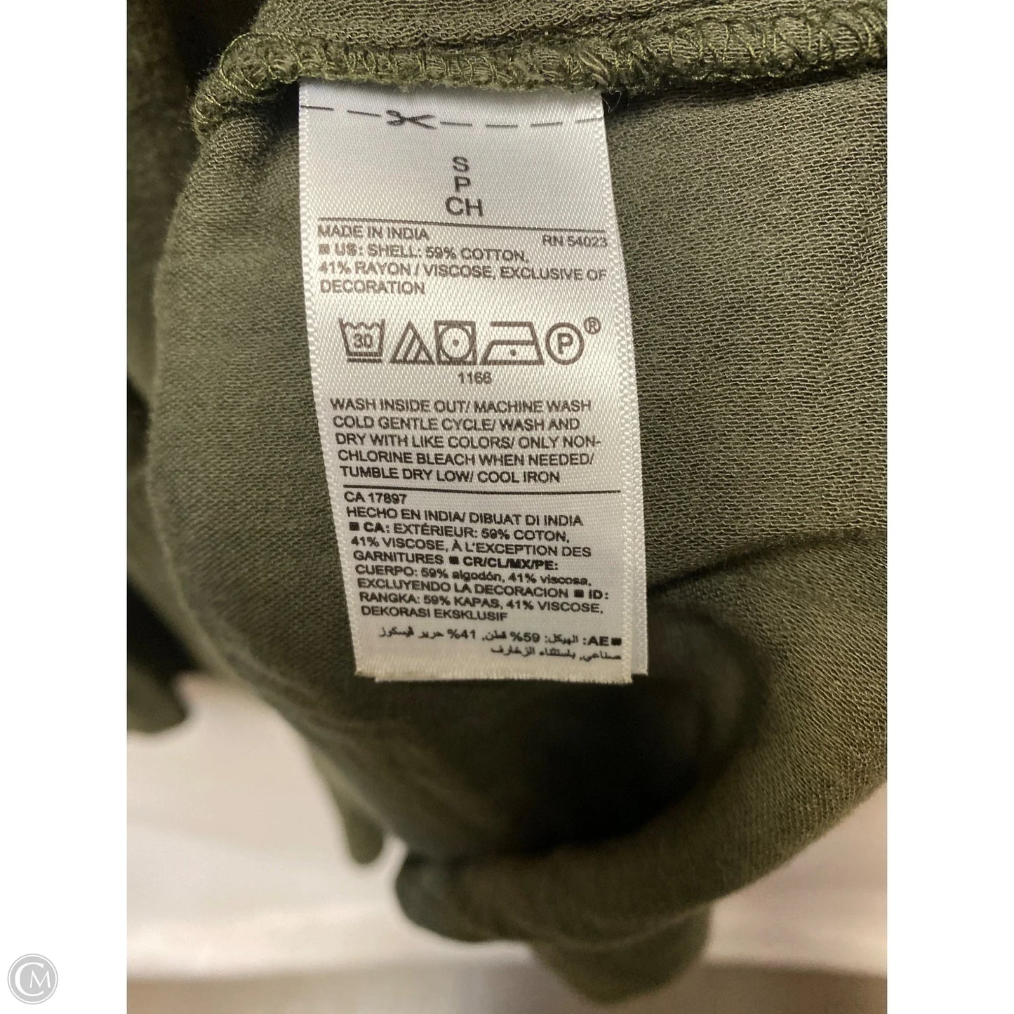 Dress Casual Maxi By Old Navy In Green, Size: S