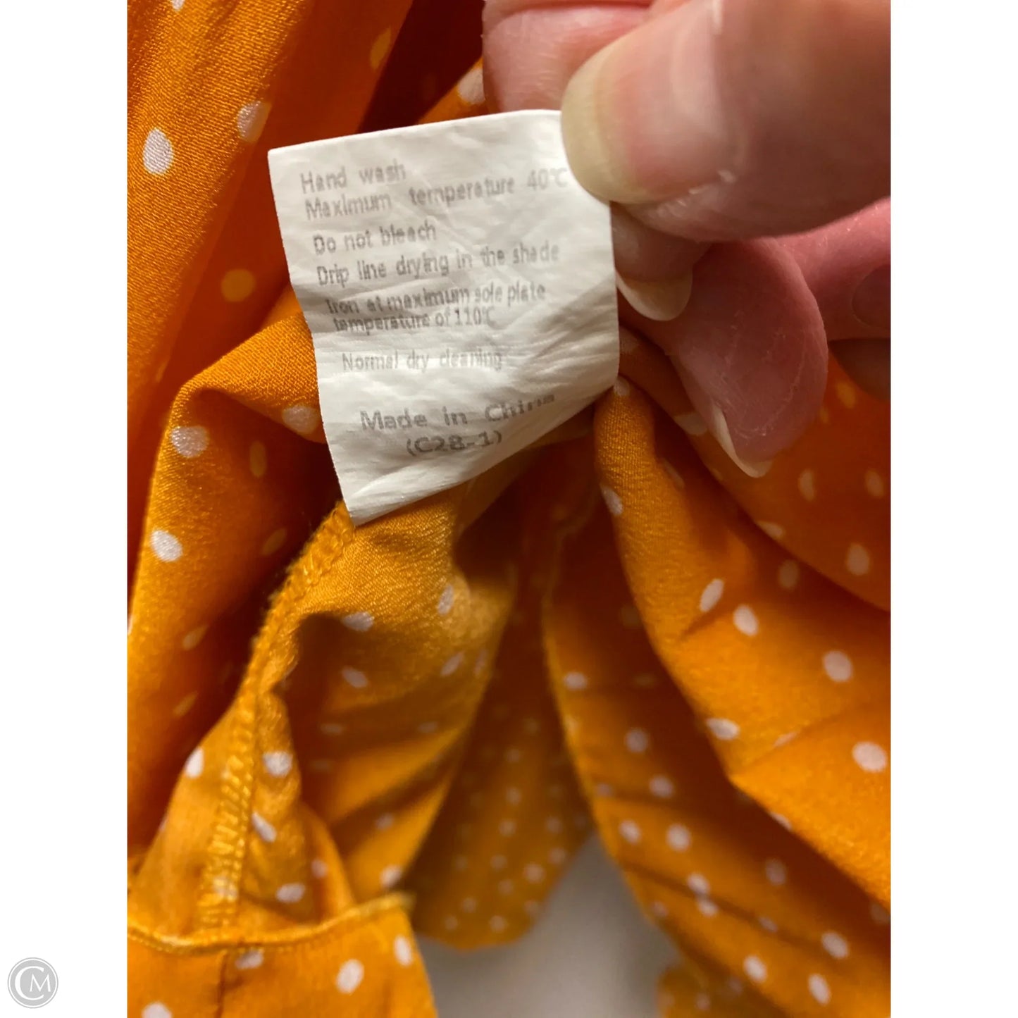 Skirt Maxi By Exlura In Orange, Size: M