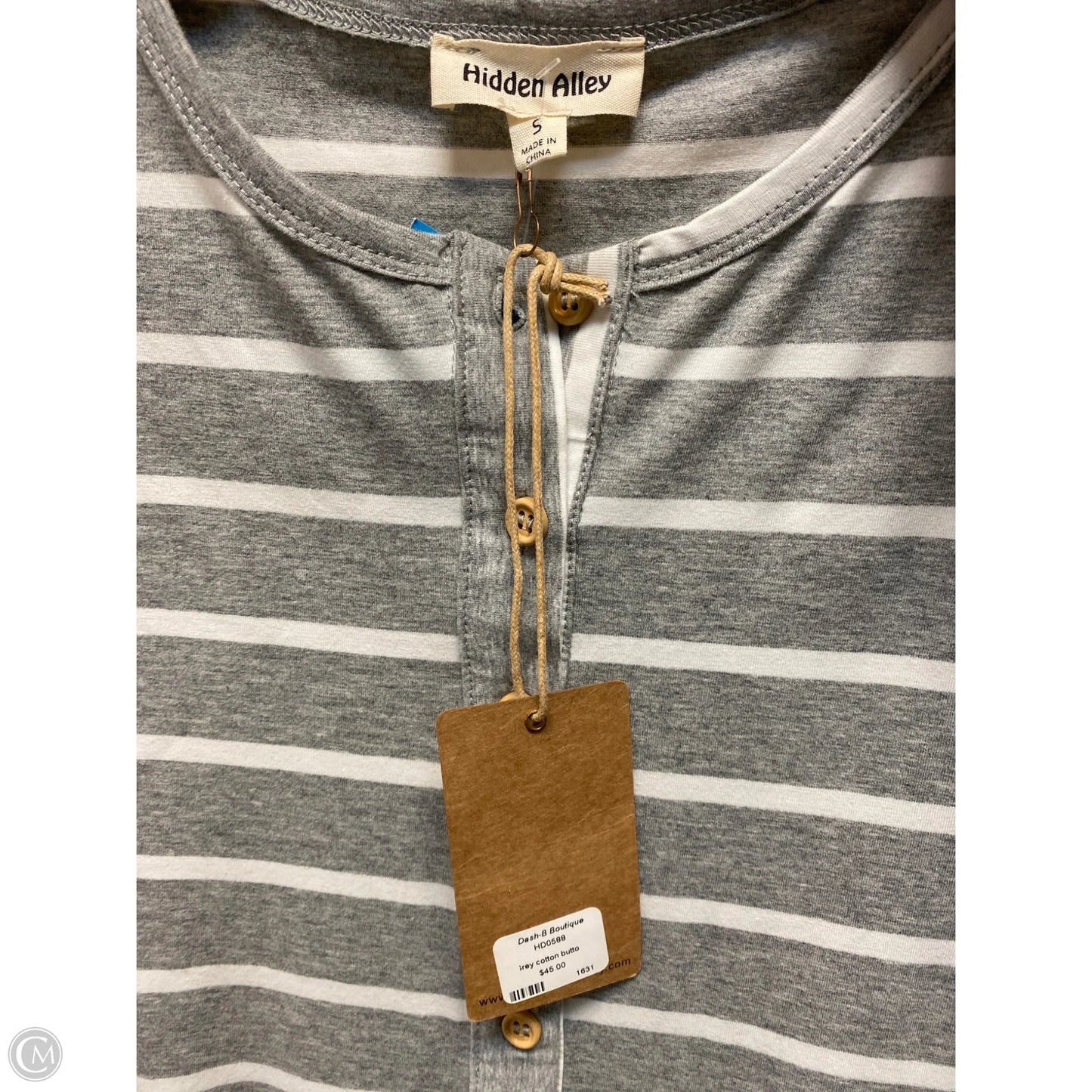 Dress Casual Midi By Clothes Mentor In Grey, Size: S