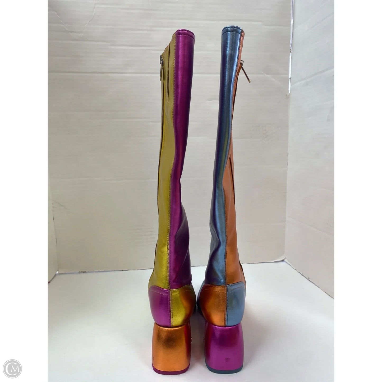 Boots Knee Heels By Sam Edelman In Multi-colored, Size: 7