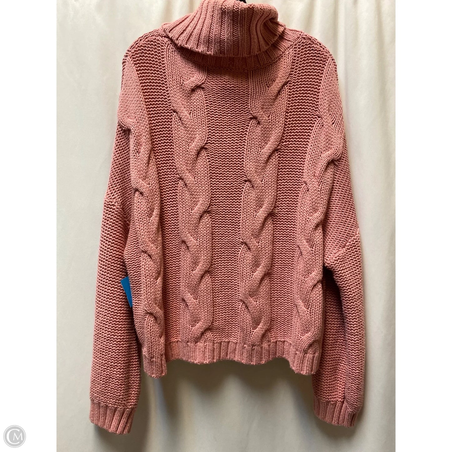 Sweater By Clothes Mentor In Pink, Size: L