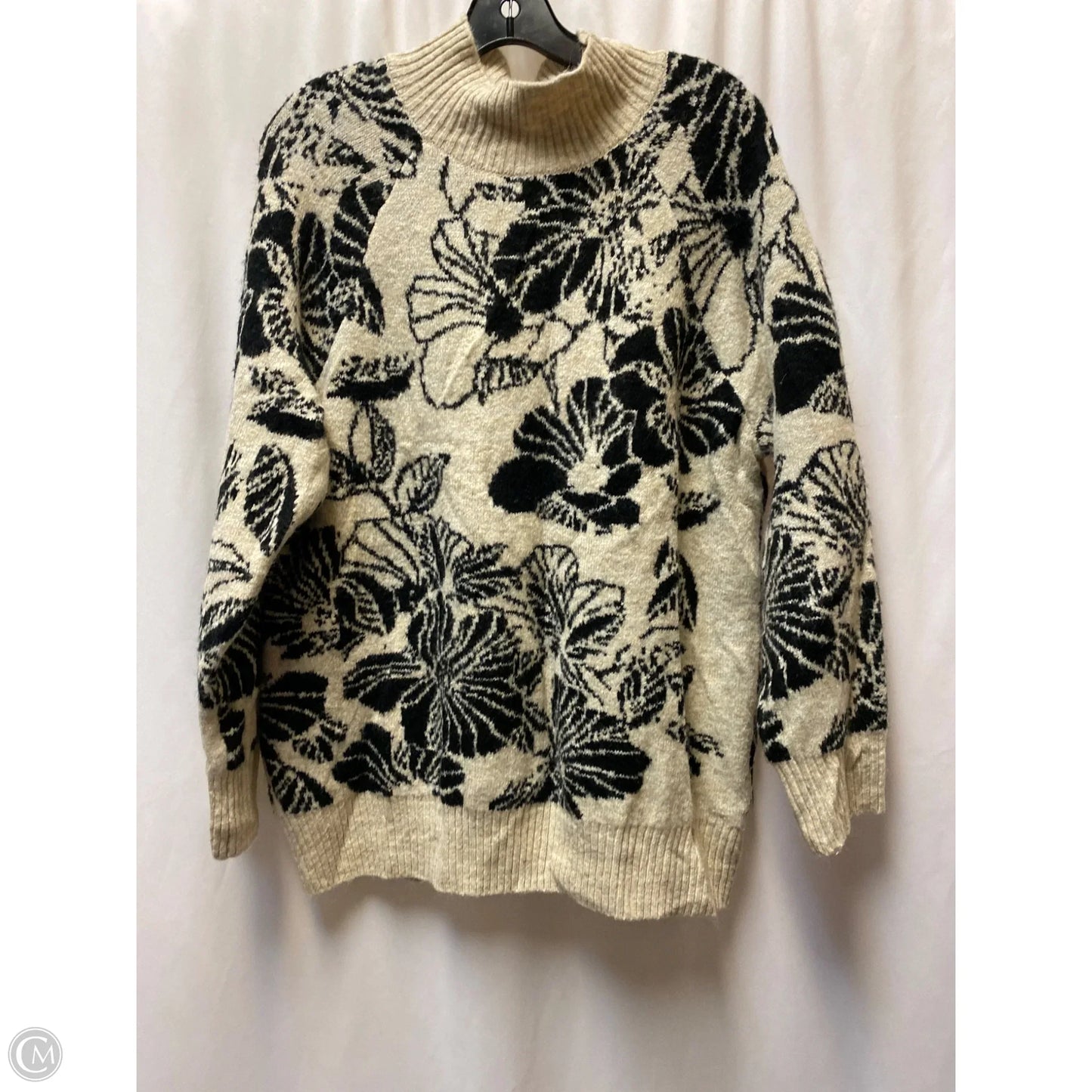 Sweater By Liz Claiborne In Tan, Size: Xl