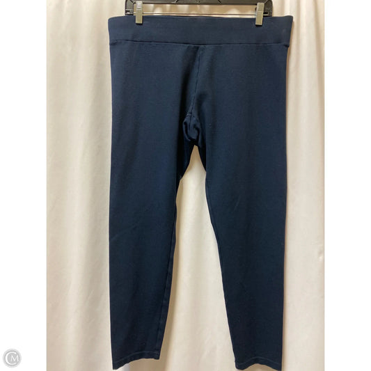 Pants Leggings By Loft In Navy, Size: L