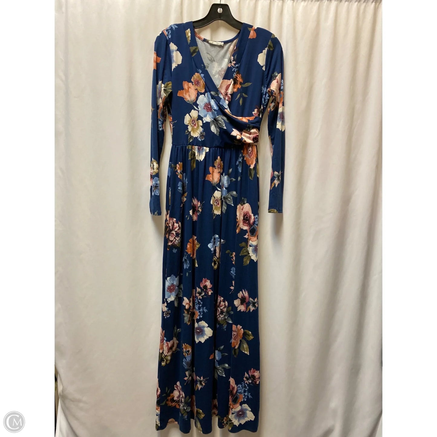 Dress Casual Maxi By Reborn J In Blue, Size: M