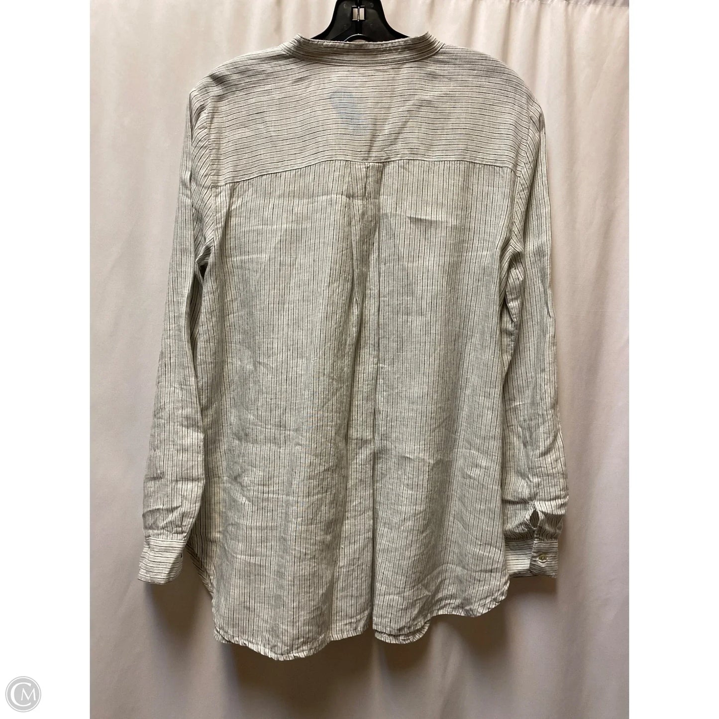 Top Long Sleeve By Eileen Fisher In Grey, Size: Sp