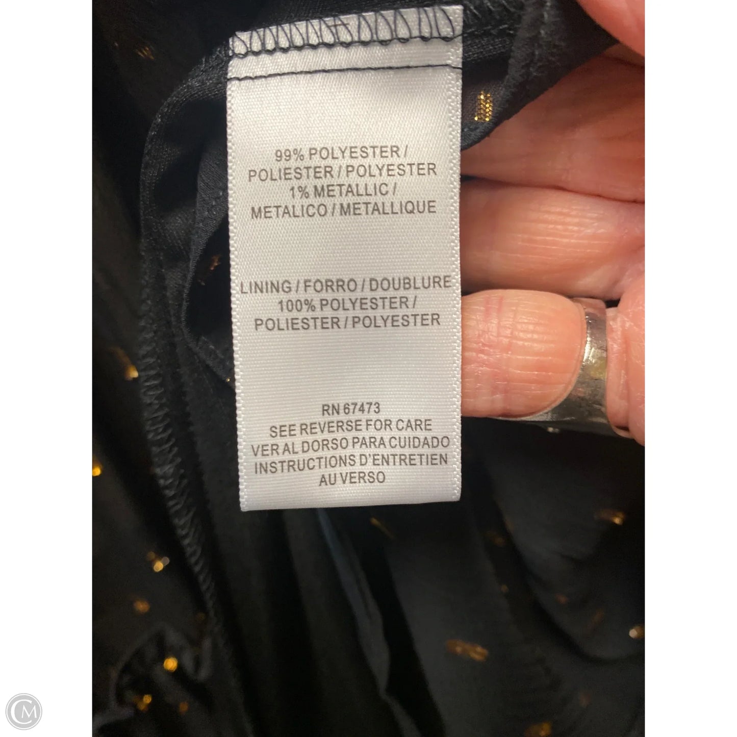 Dress Casual Midi By Taylor In Black, Size: S