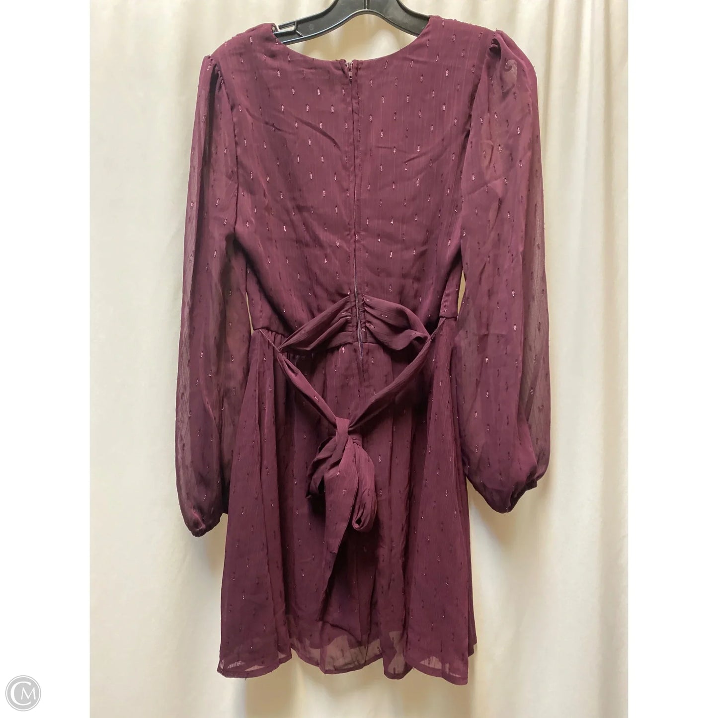 Dress Casual Midi By Speechless In Purple, Size: M