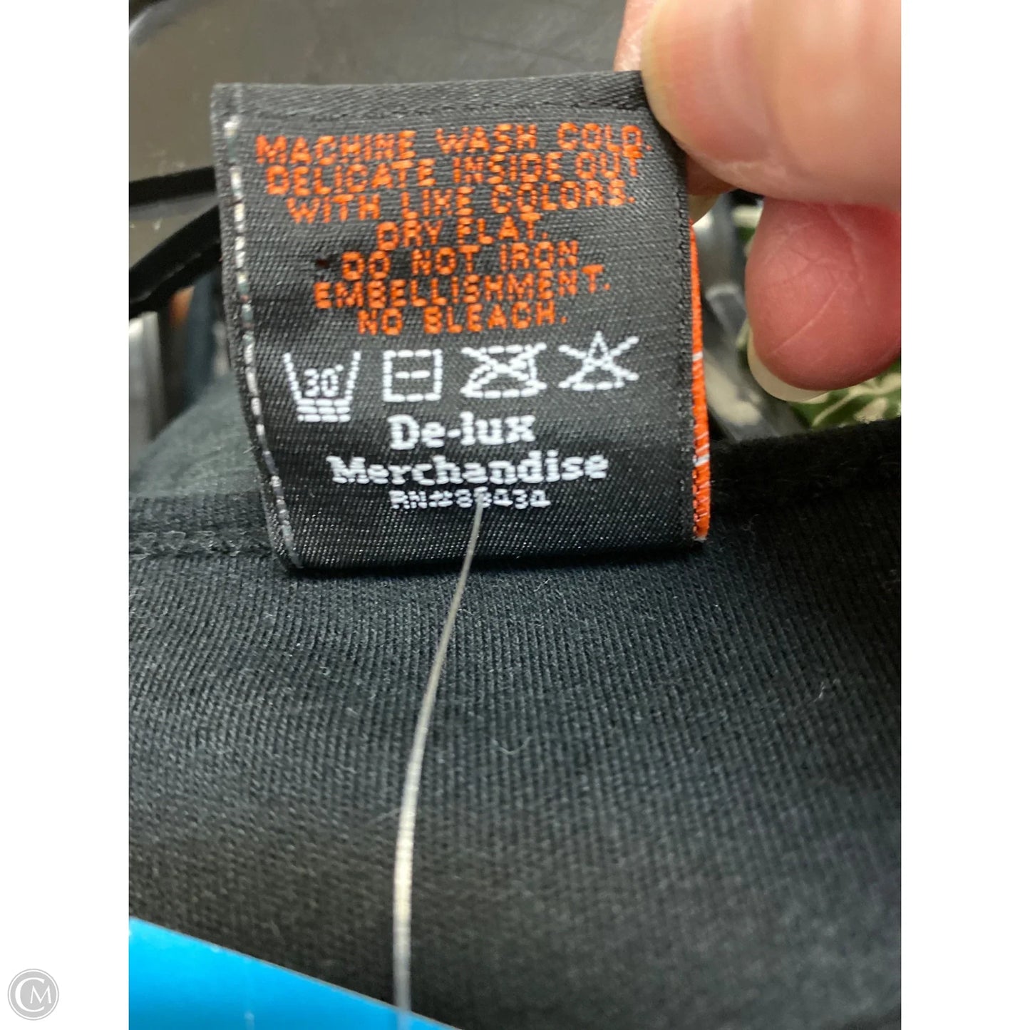 Top Long Sleeve By Harley Davidson In Black, Size: S