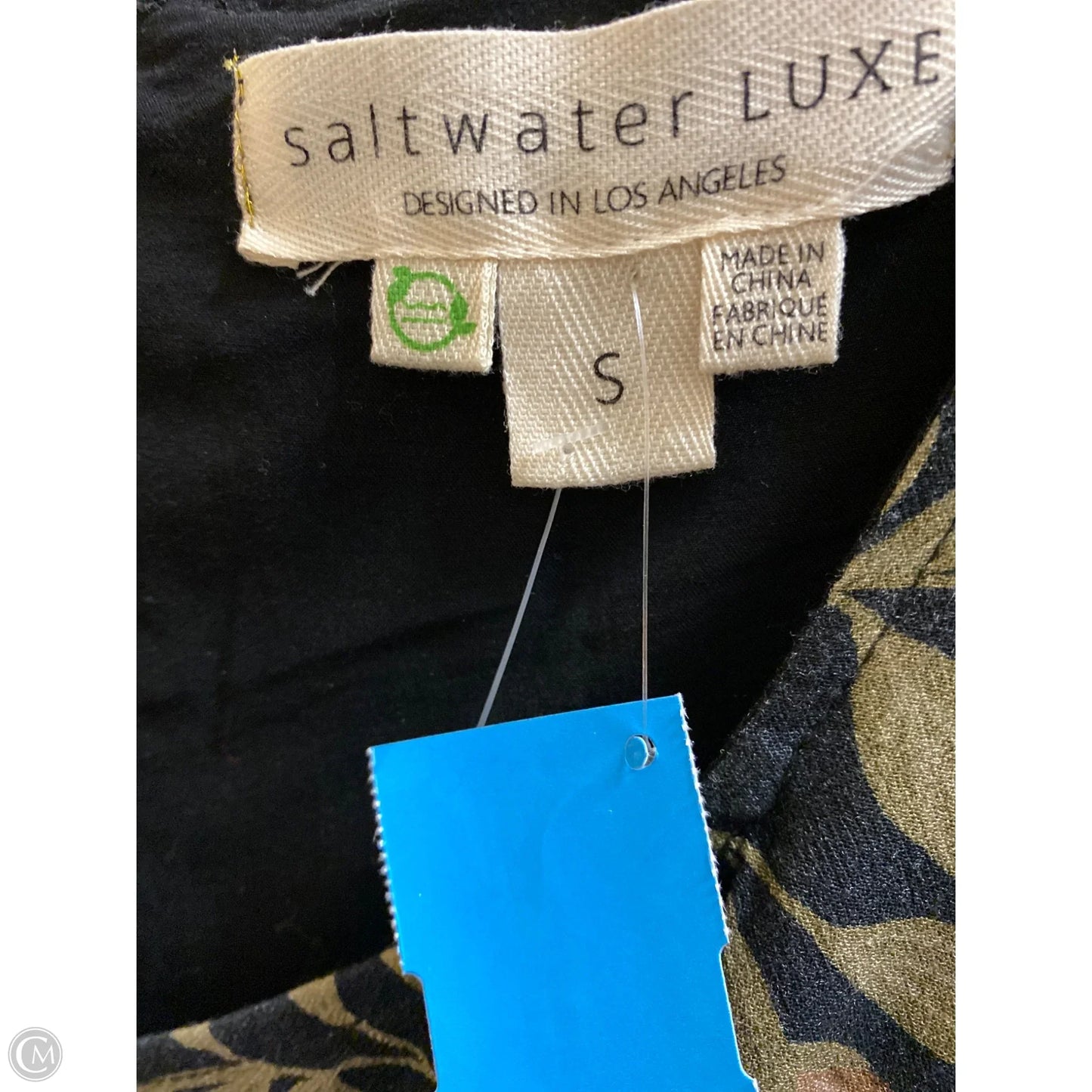 Dress Casual Midi By Saltwater Luxe In Green, Size: S