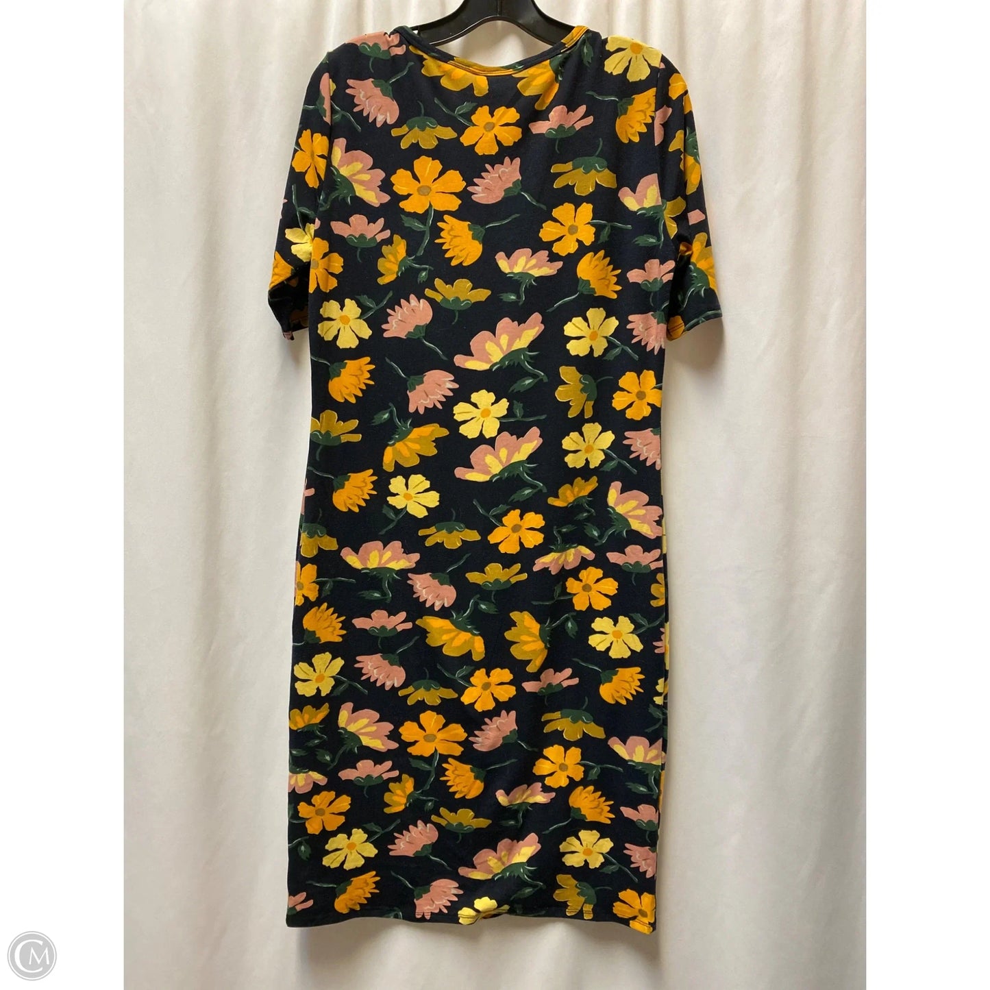 Dress Casual Midi By Lularoe In Navy, Size: L