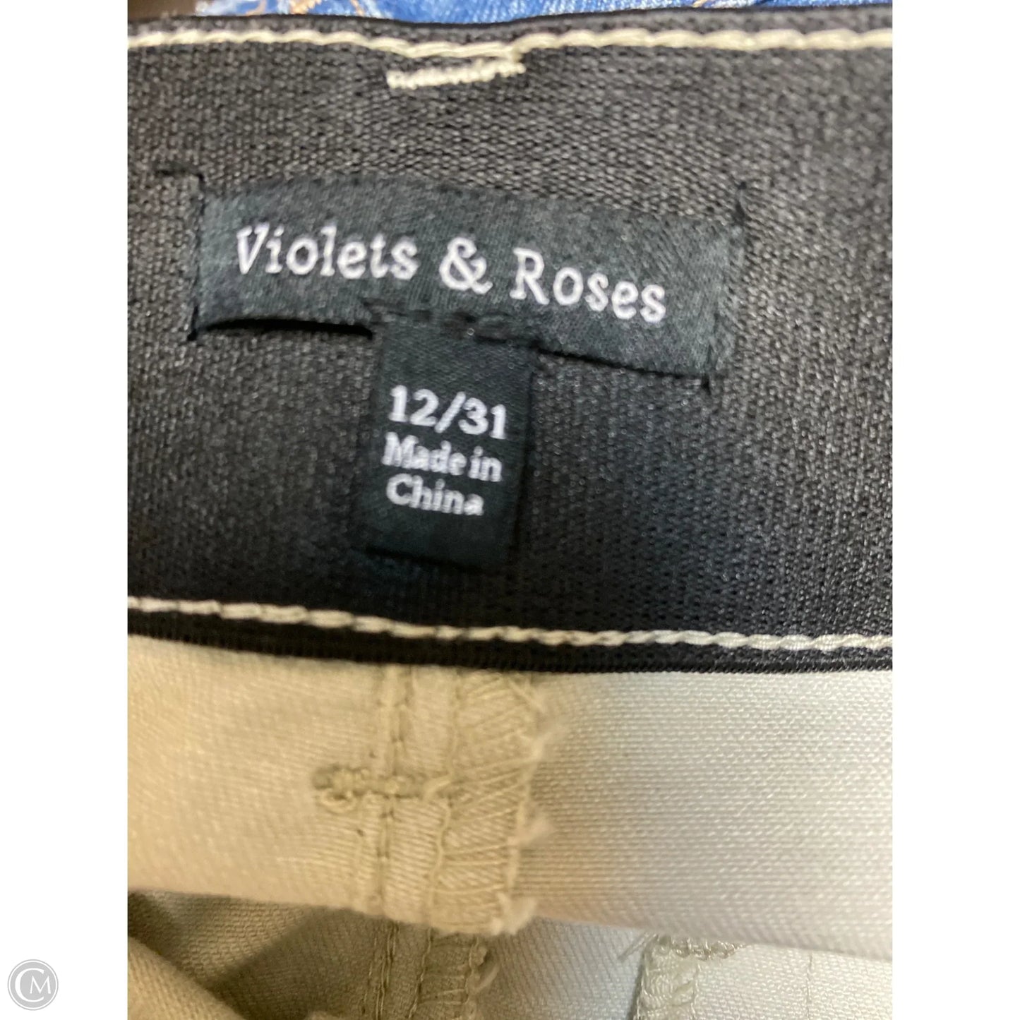 Pants Other By Clothes Mentor In Tan, Size: 12