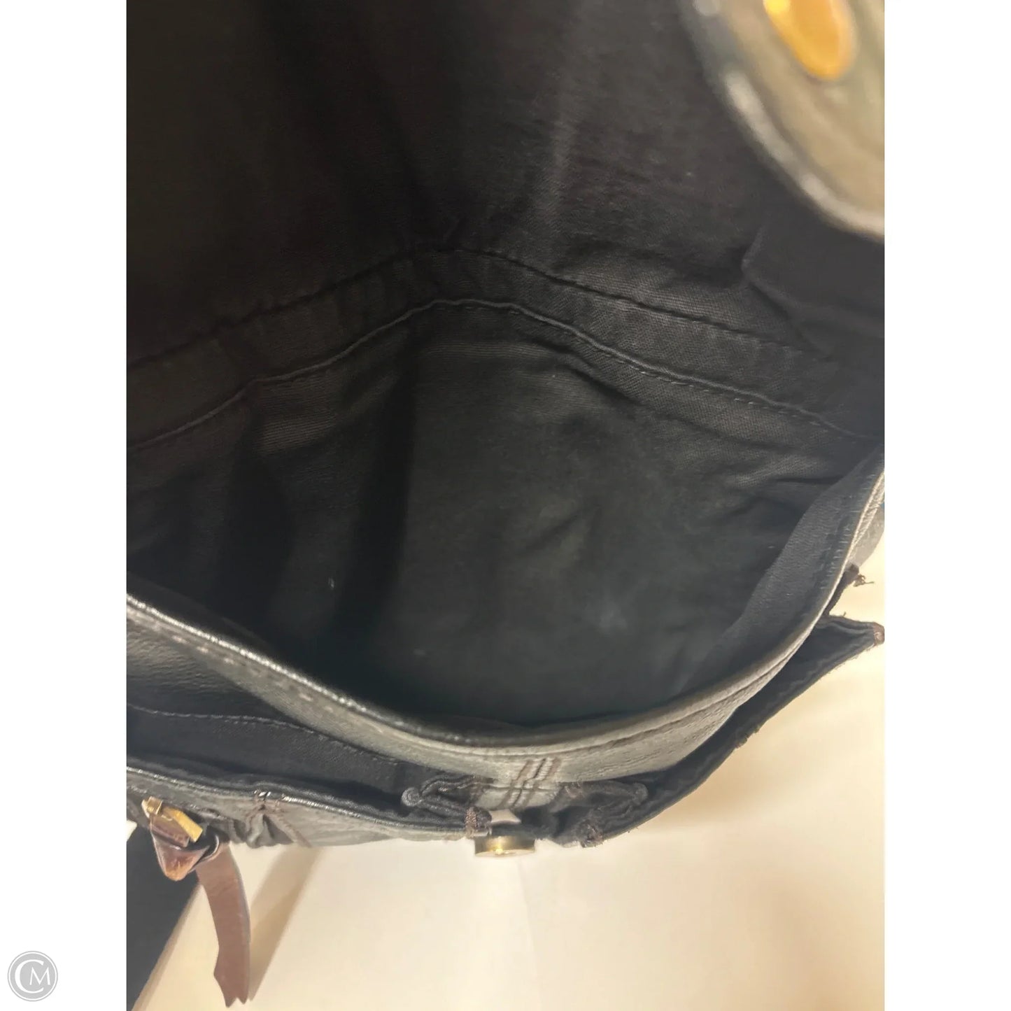 Crossbody Leather By Fossil, Size: Medium