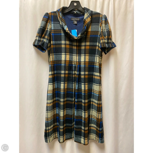 Dress Casual Midi By Jessica Howard In Blue, Size: M