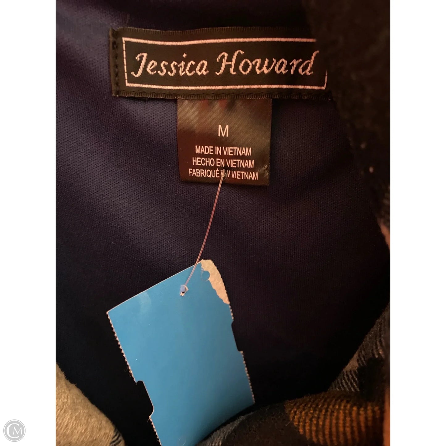 Dress Casual Midi By Jessica Howard In Blue, Size: M