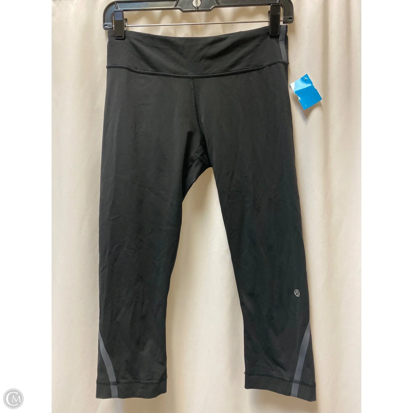 Athletic Capris By Lululemon In Black, Size: 6