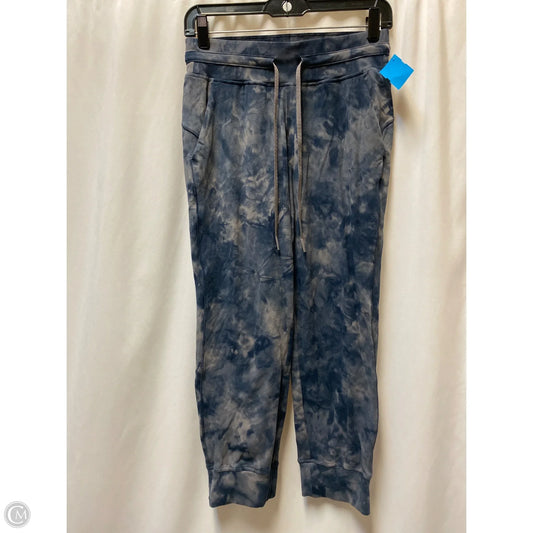 Athletic Pants By Lululemon In Blue, Size: 6