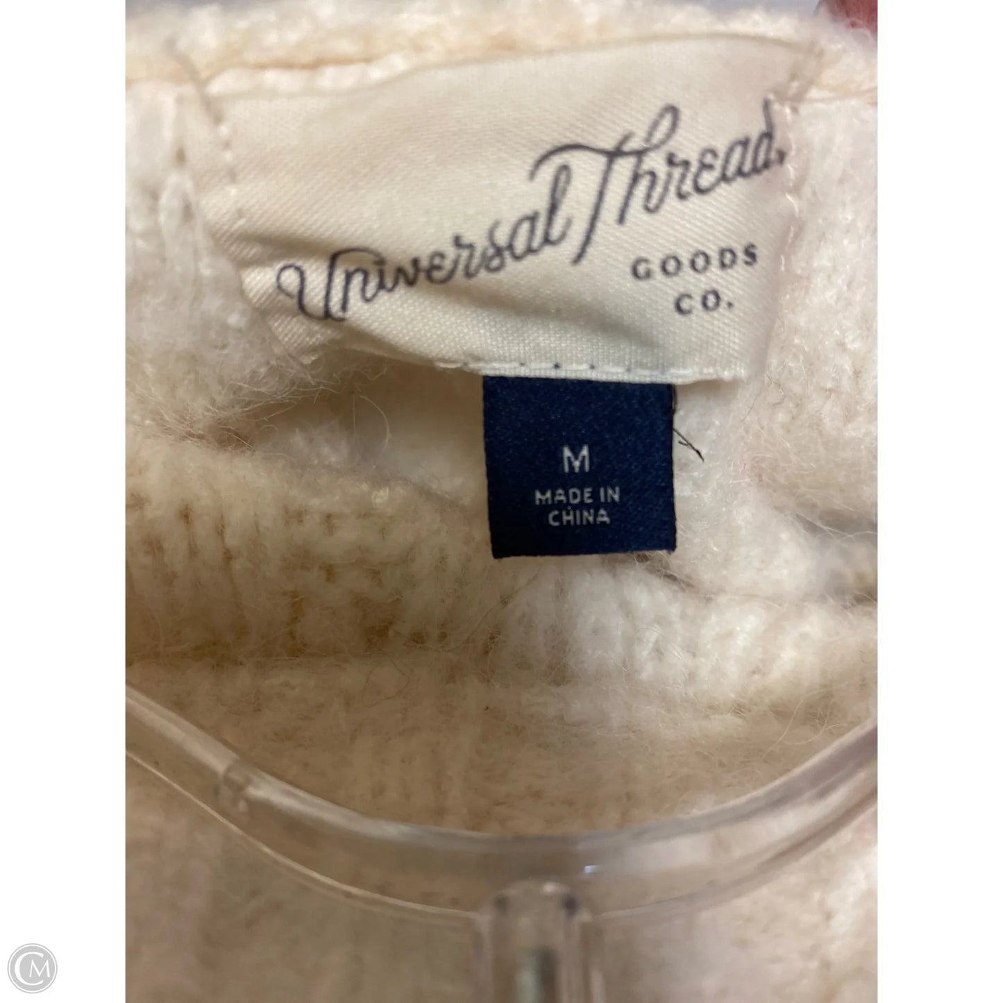 Sweater By Universal Thread In Cream, Size: M