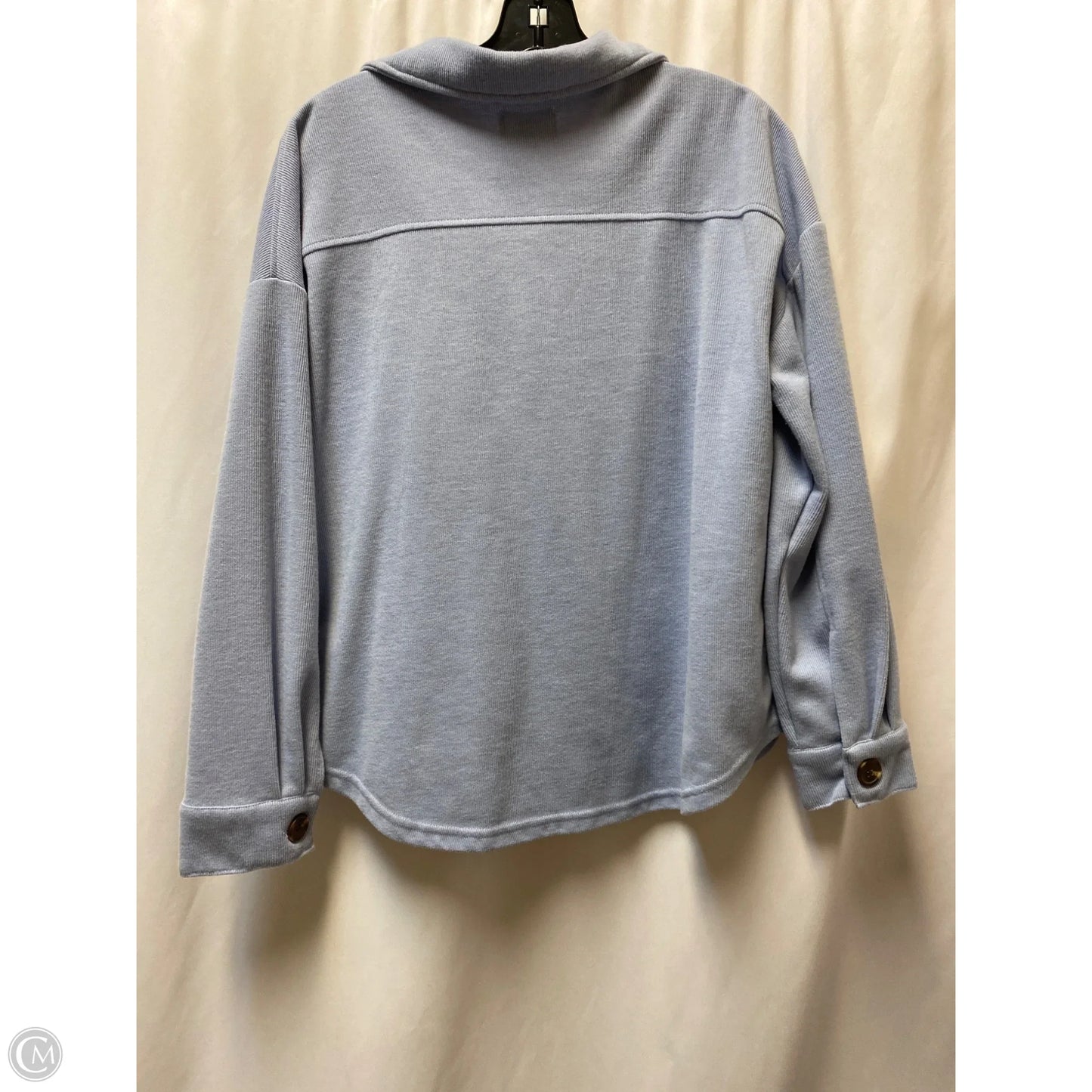 Top Long Sleeve By Hippie Rose In Blue, Size: Xs