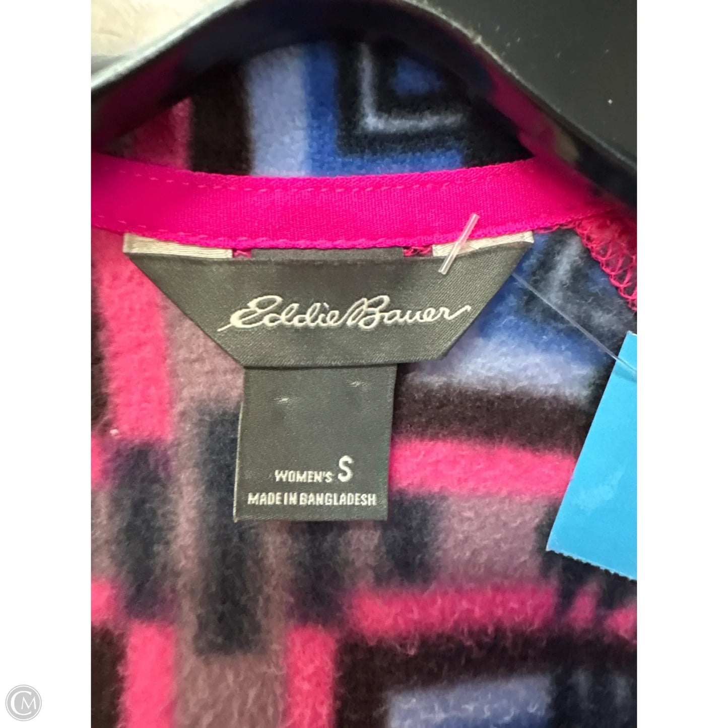 Sweatshirt Collar By Eddie Bauer In Pink, Size: S