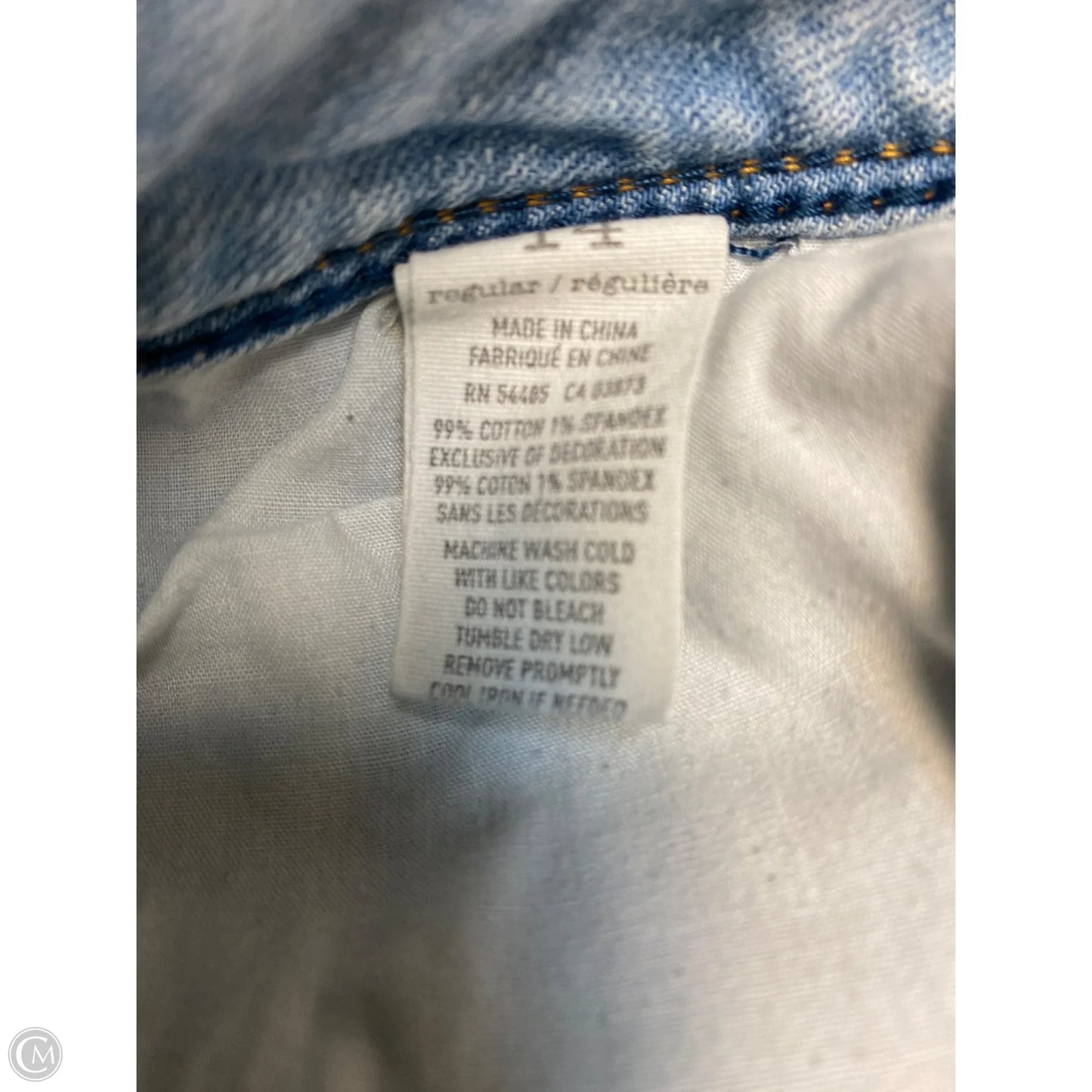 Jeans Boot Cut By American Eagle In Blue Denim, Size: 14