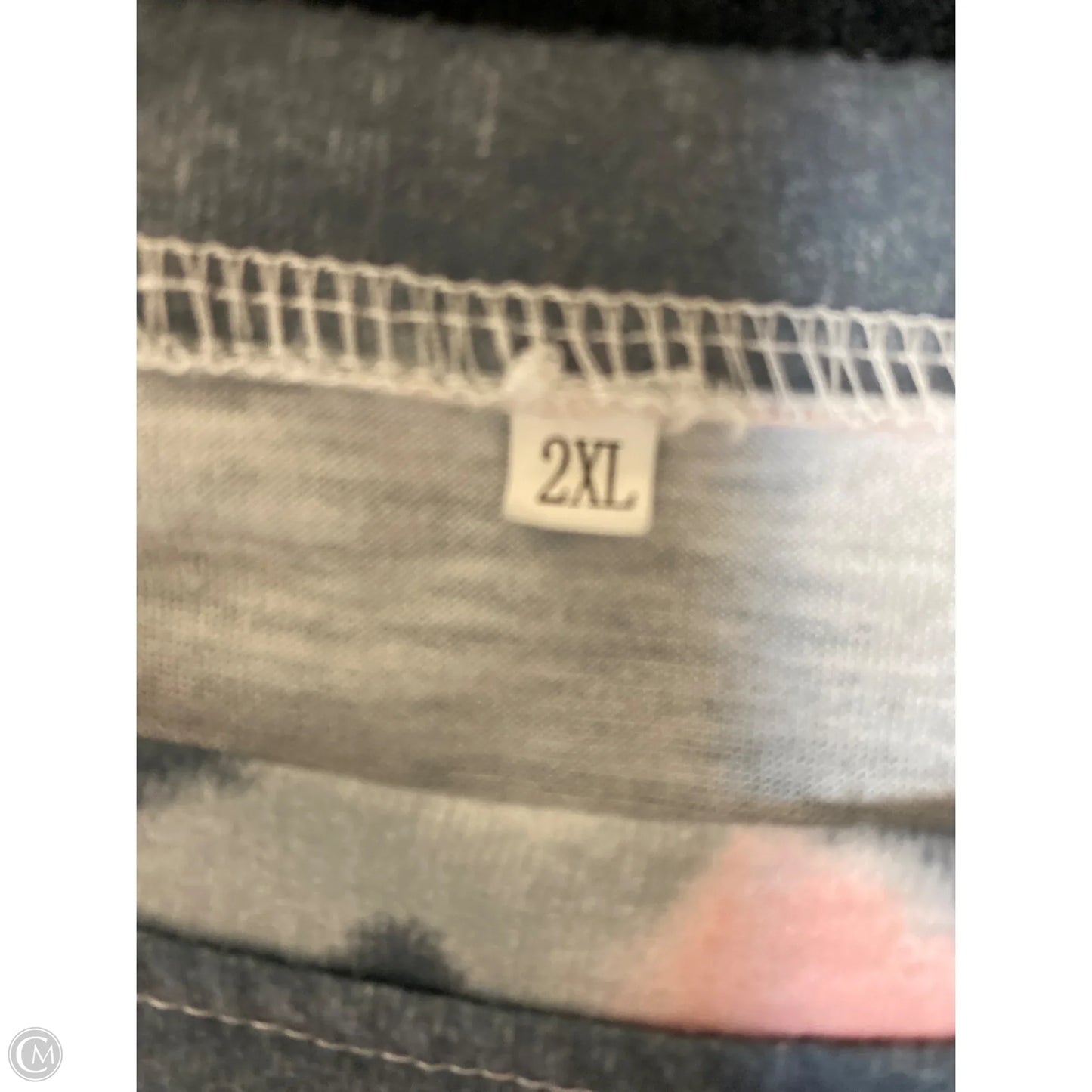 Top Long Sleeve By Clothes Mentor In Blue, Size: 2x