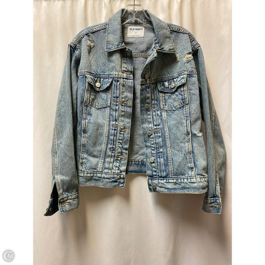 Jacket Denim By Old Navy In Blue, Size: S