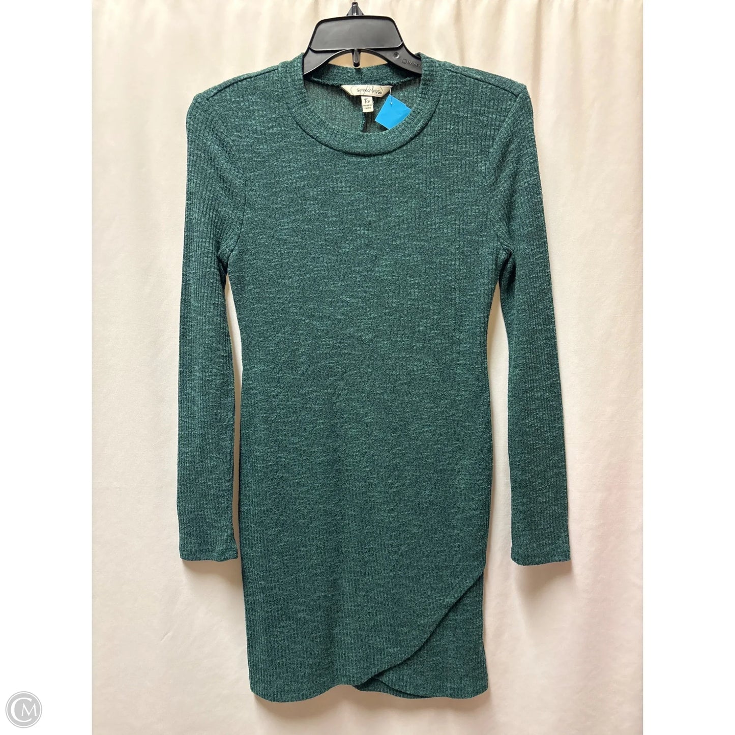 Dress Casual Midi By Speechless In Green, Size: Xs