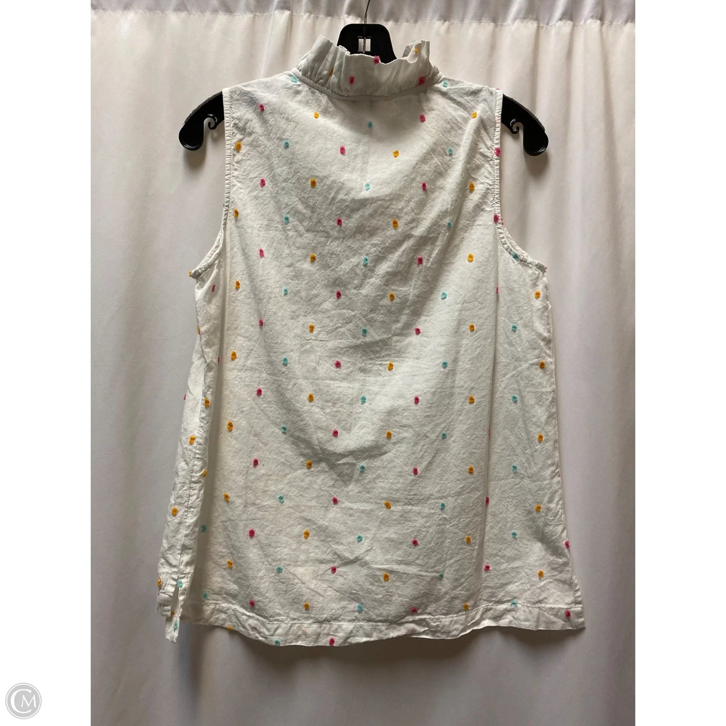 Top Sleeveless By Crown And Ivy In White, Size: M
