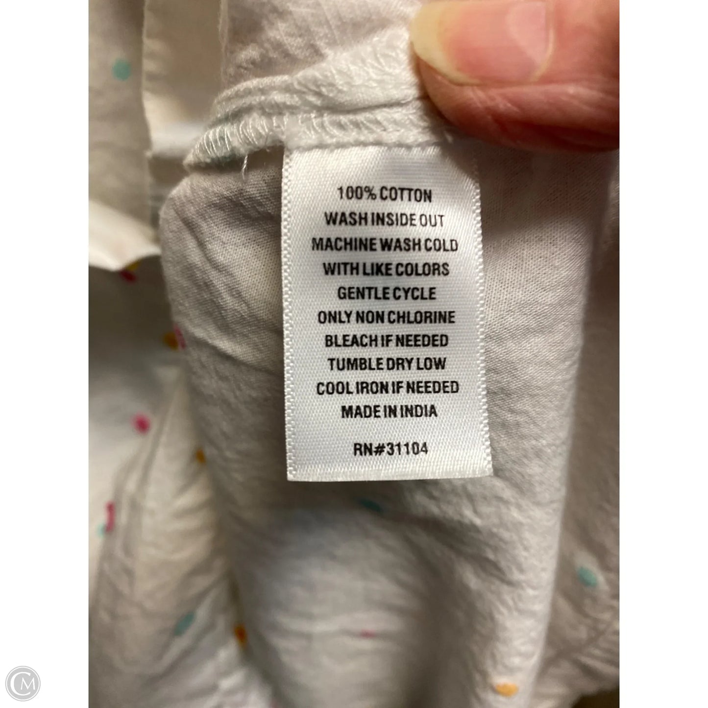 Top Sleeveless By Crown And Ivy In White, Size: M