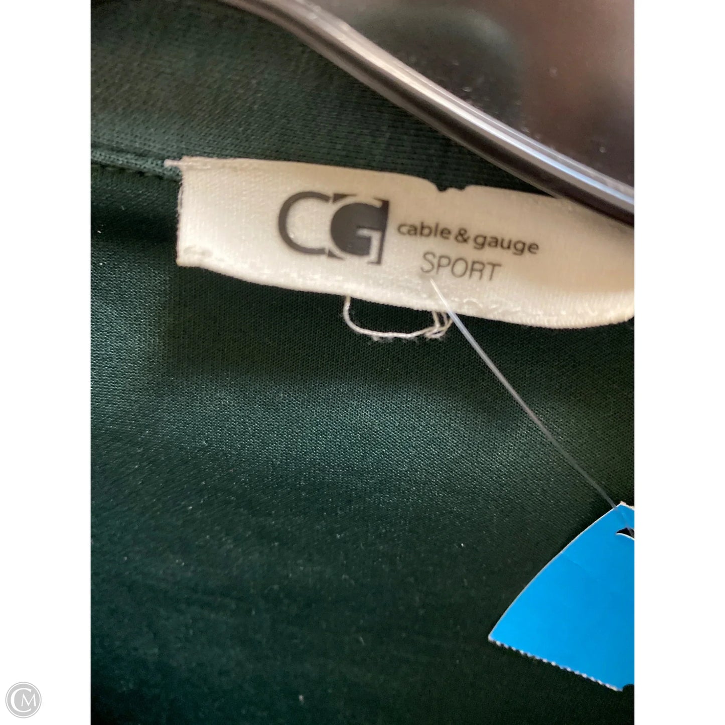 Top Long Sleeve By Cable And Gauge In Green, Size: M