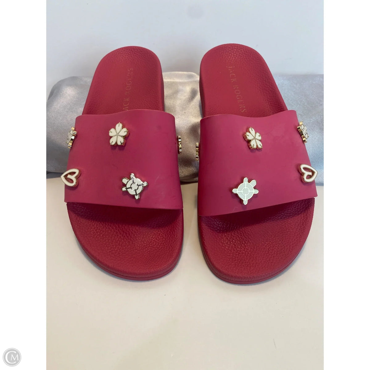 Sandals Flats By Jack Rogers In Pink, Size: 8