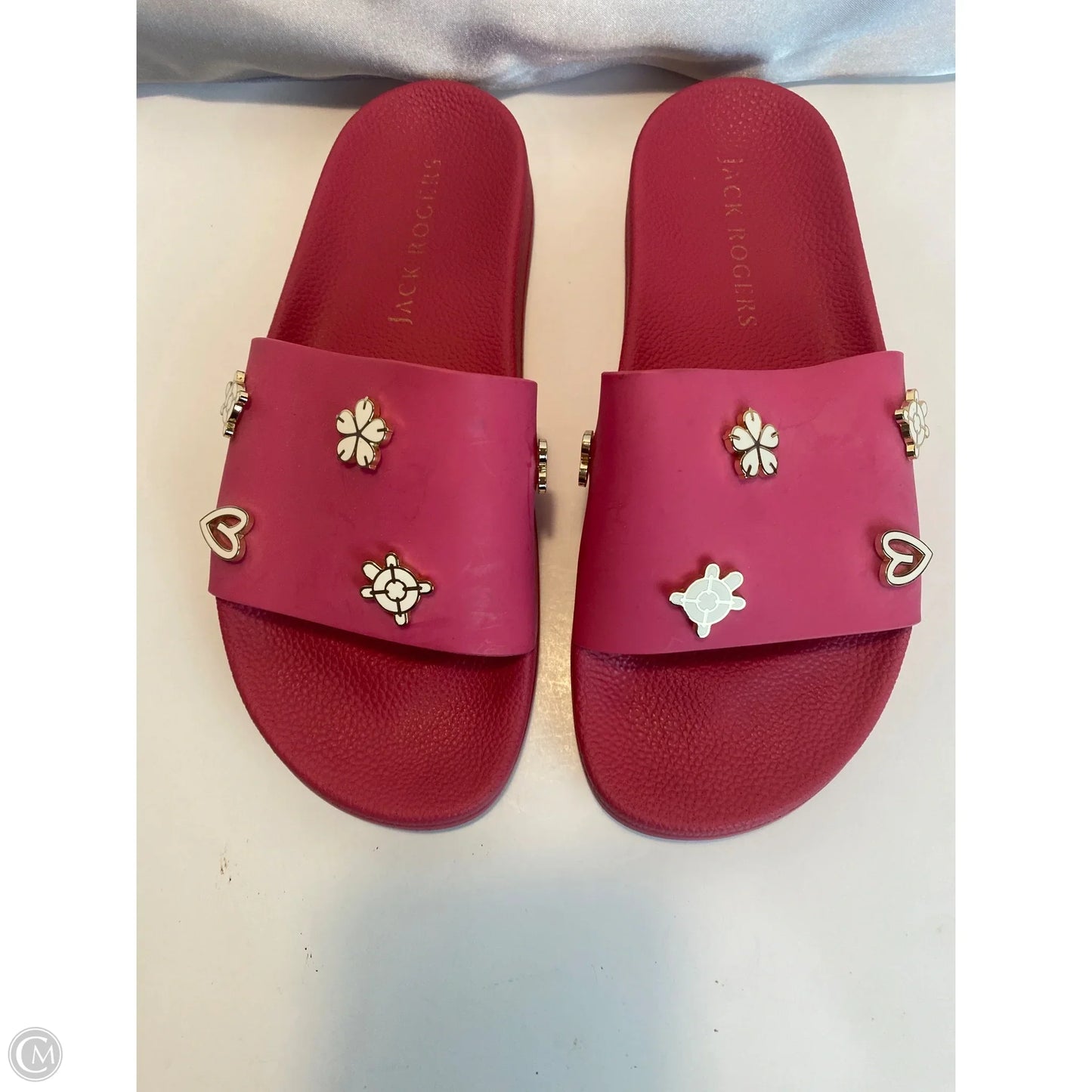 Sandals Flats By Jack Rogers In Pink, Size: 8