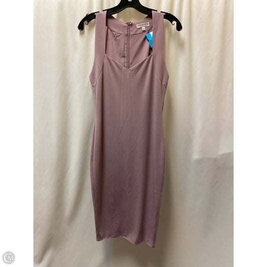 Dress Casual Midi By Fashion Nova In Purple, Size: L
