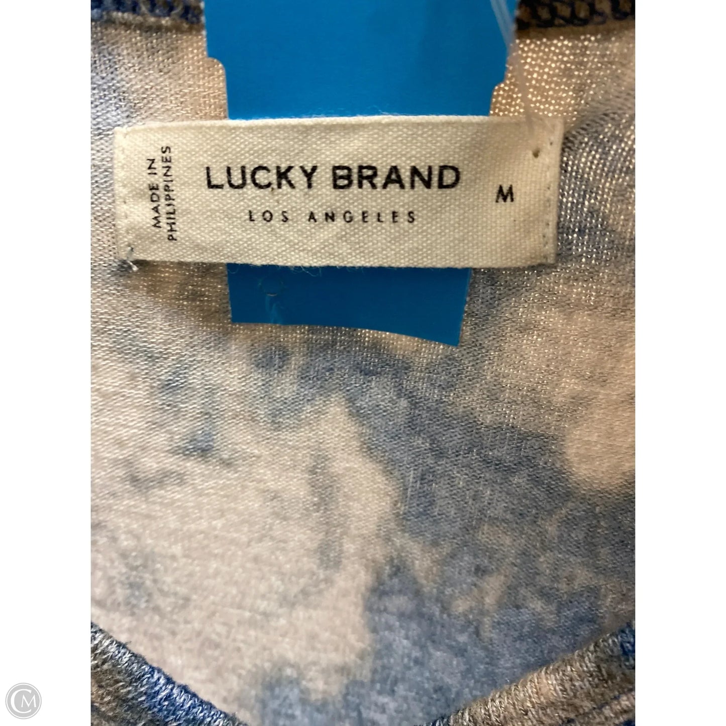 Top Long Sleeve By Lucky Brand In Blue, Size: M