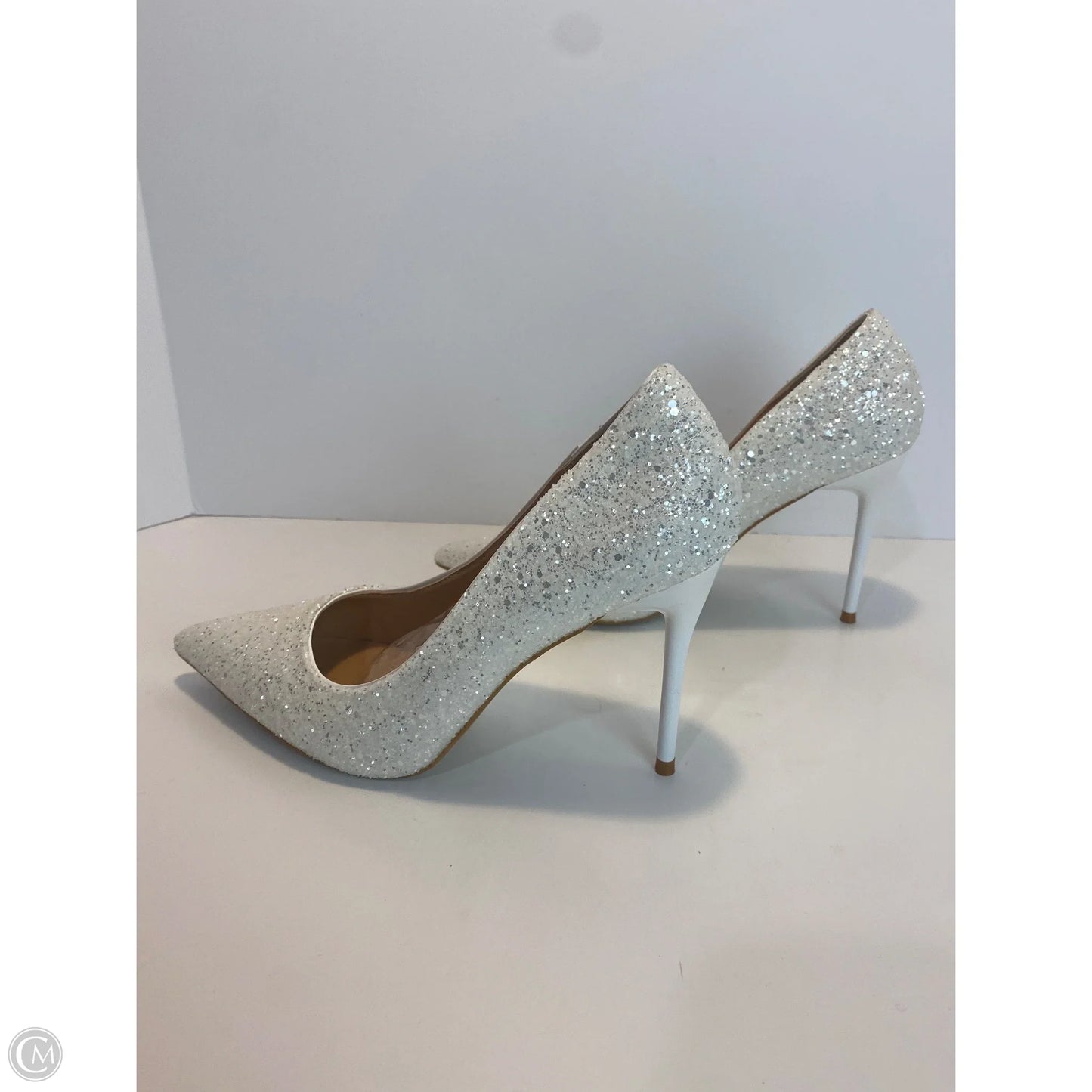 Shoes Heels Stiletto By Clothes Mentor In White, Size: 9.5