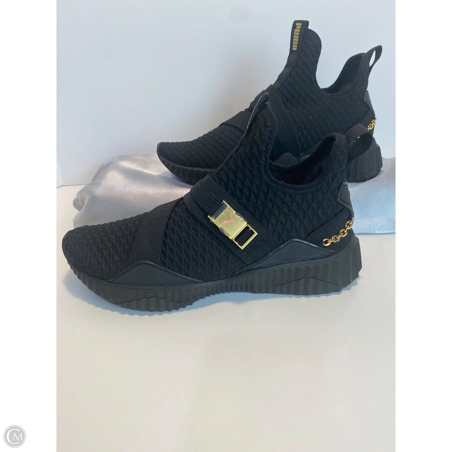 Shoes Athletic By Puma In Black, Size: 8