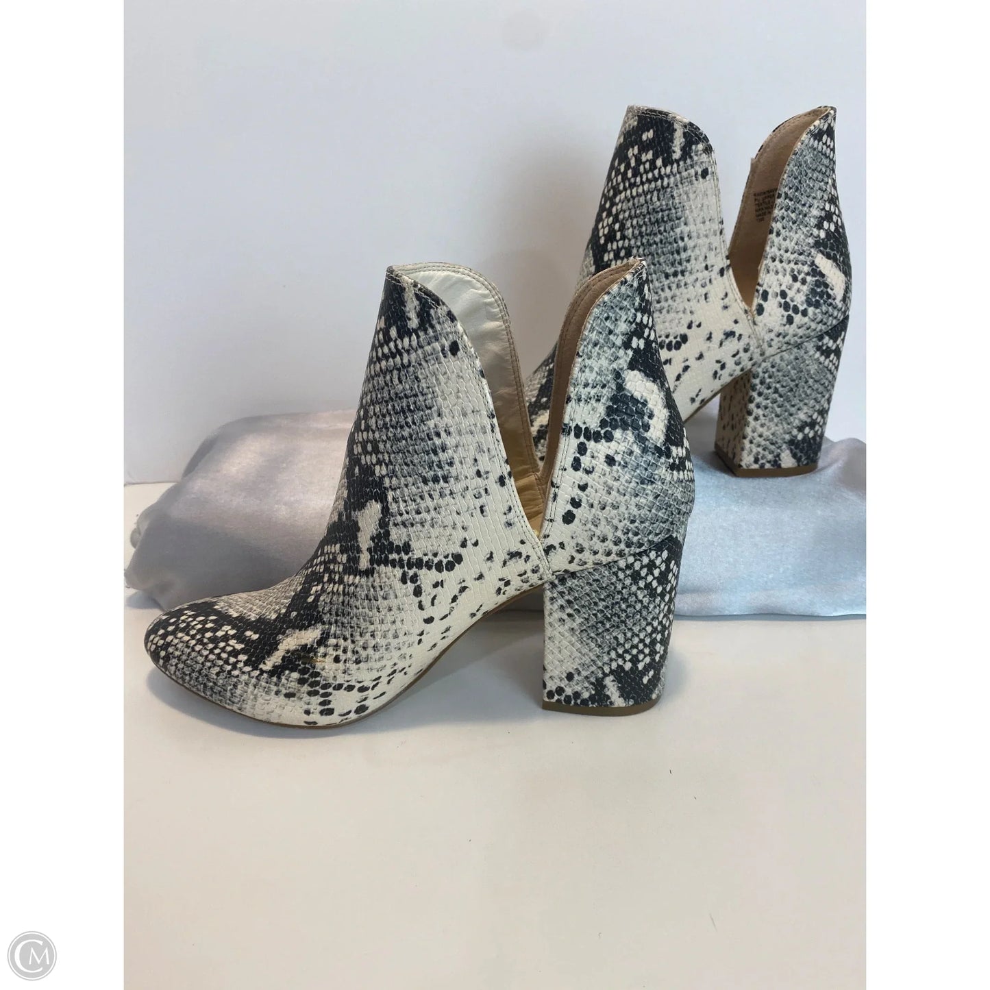 Shoes Heels Block By Madden Girl In Animal Print, Size: 8.5