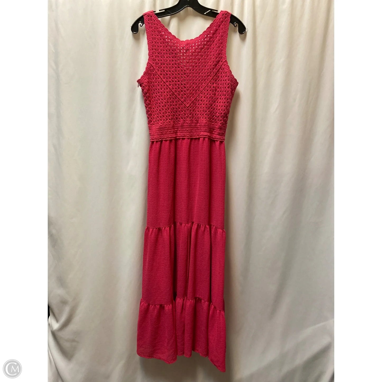 Dress Casual Maxi By Nine West In Pink, Size: M