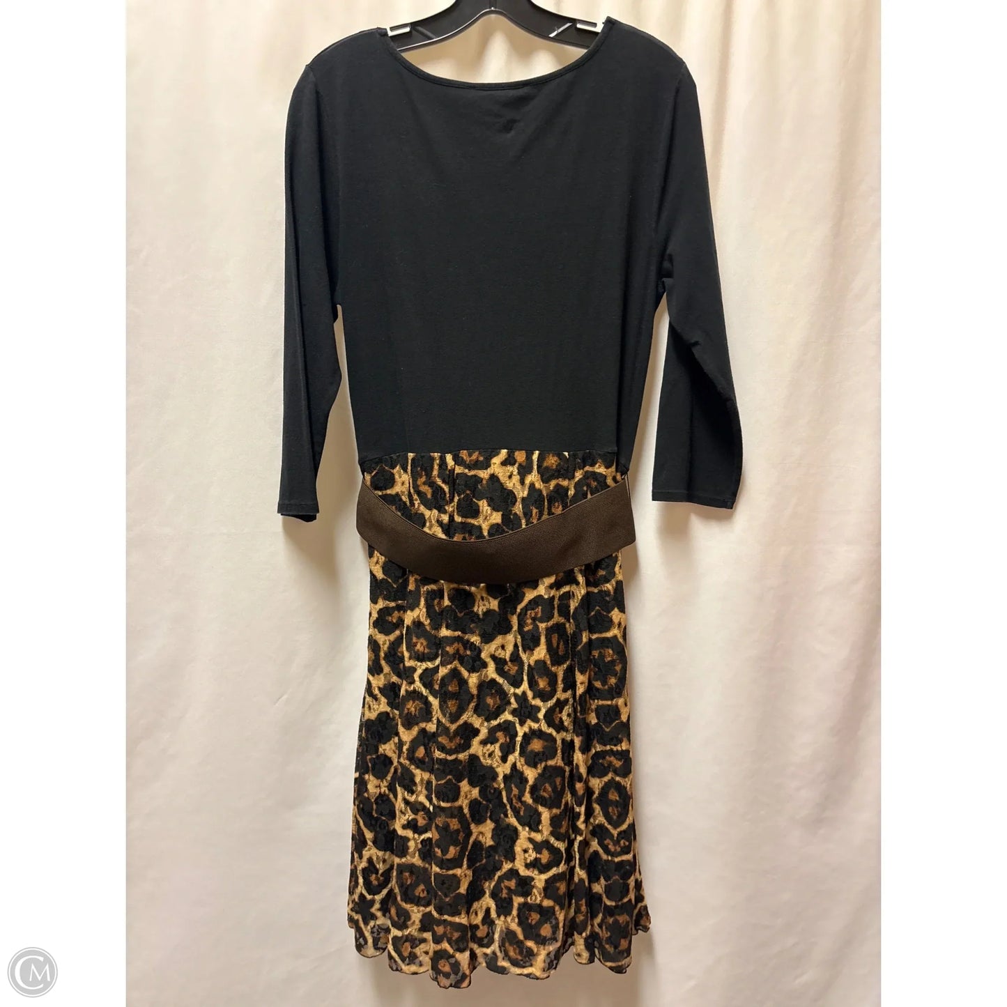 Dress Casual Midi By Nygard Peter In Animal Print, Size: M