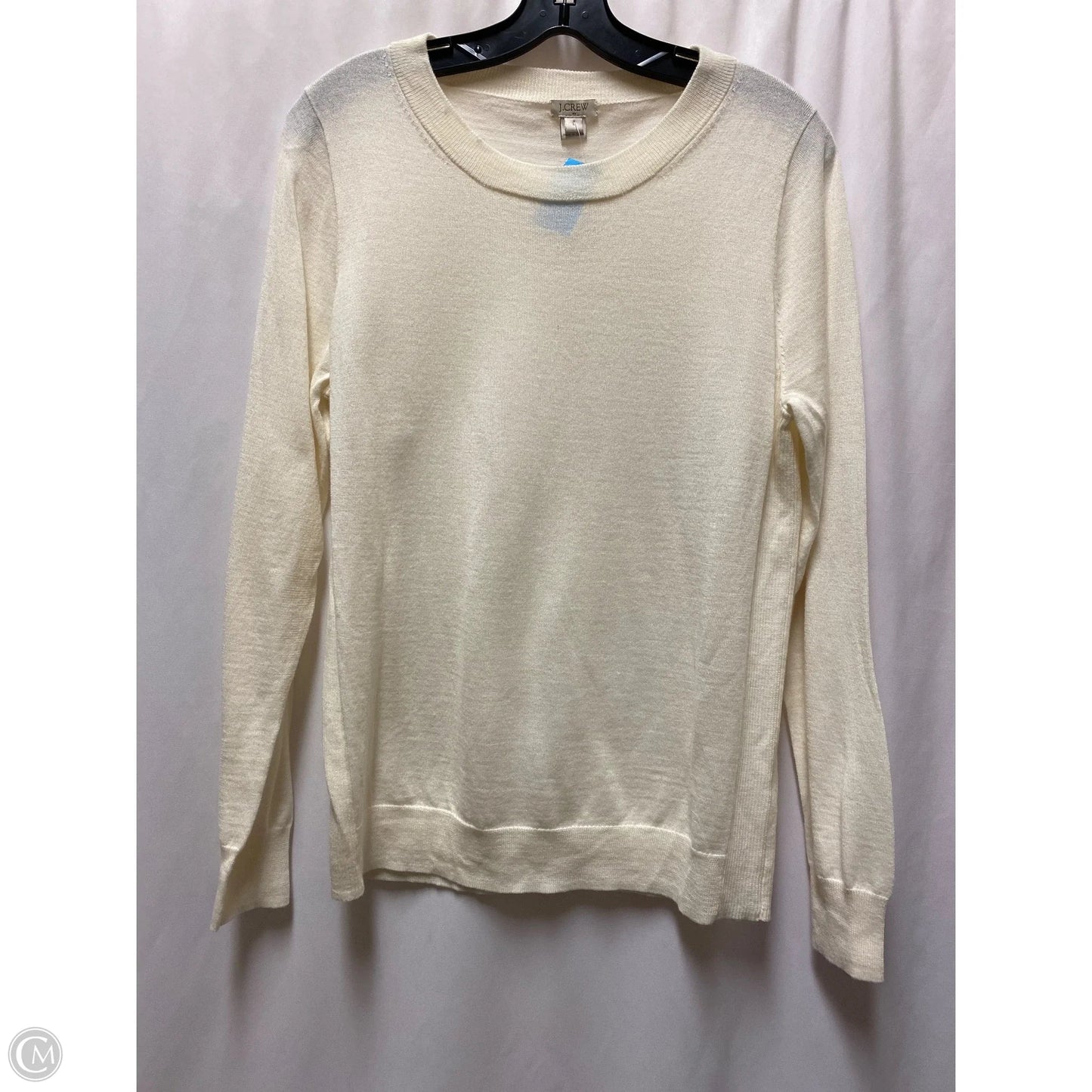 Sweater By J. Crew In Cream, Size: L